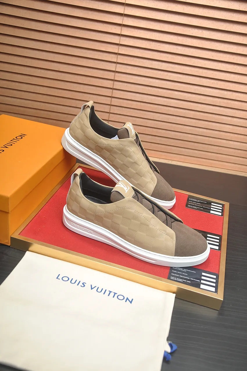 Men's shoes💰460💶【LOUIS VUITTON】Same model from LV.Louis Vuitton official website [satisfied] original single hot model LV original factory cowhide material👑1:1 original plate sheepskin lining, body accessories one to one mold opening💪 counter quality 🙏 Dear friends, if you still worry about wearing matching shoes💋, then these shoes are your best choice🎁🎁! 38-45 (45 is custom-made and cannot be returned or exchanged)